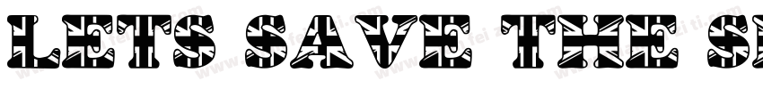 Lets save the shark字体转换